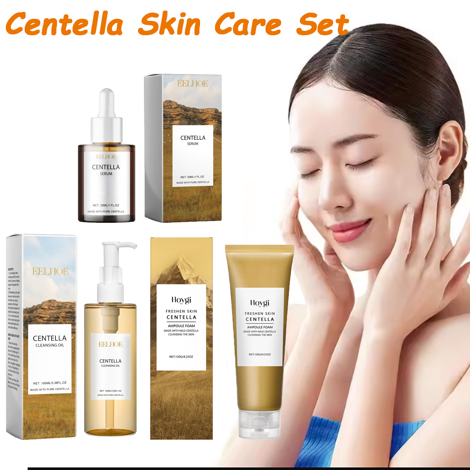 Luxury Skincare Set - Centella ensemble de soins de la