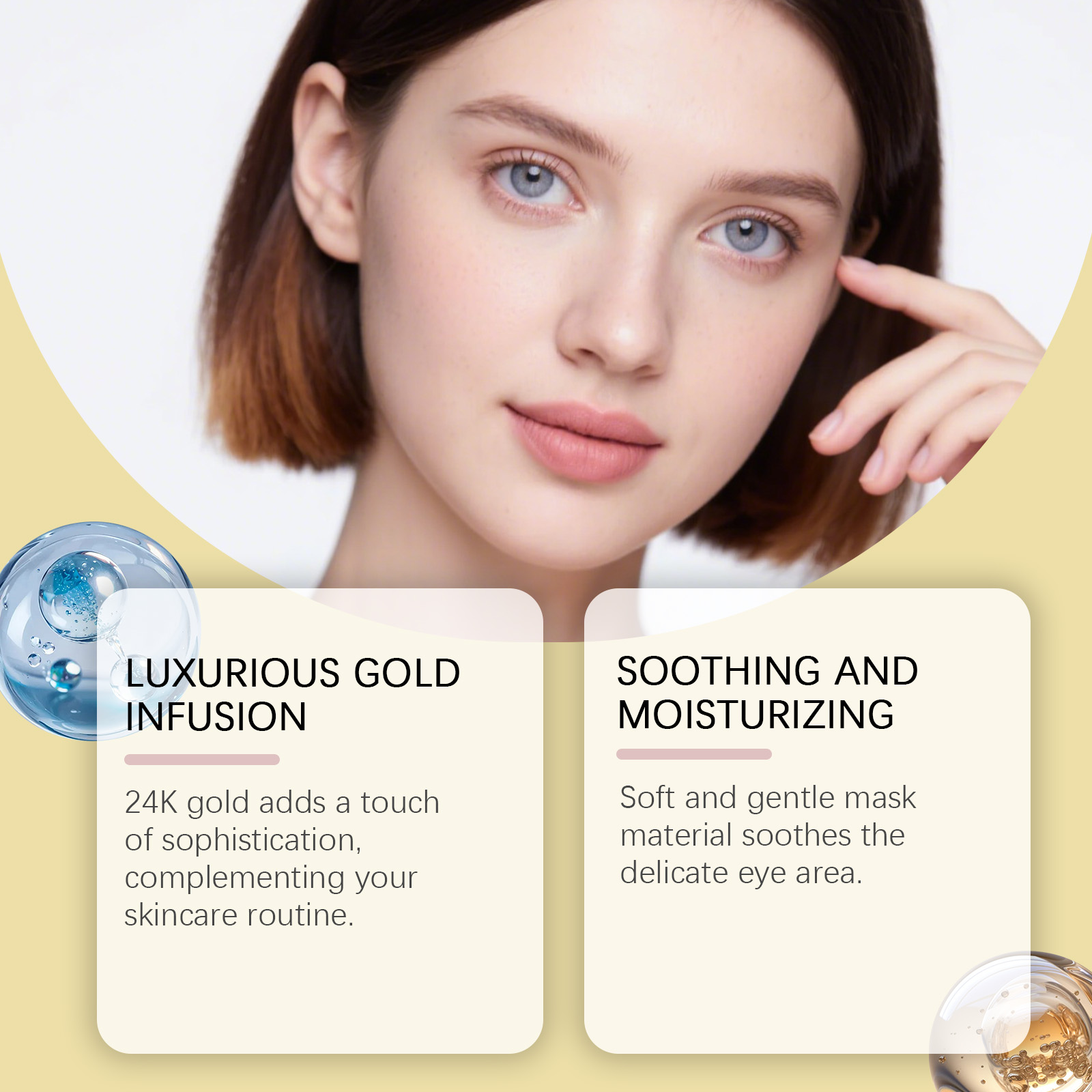 Masque pour les yeux réparateu - Luxury Skincare For Women avis et prix