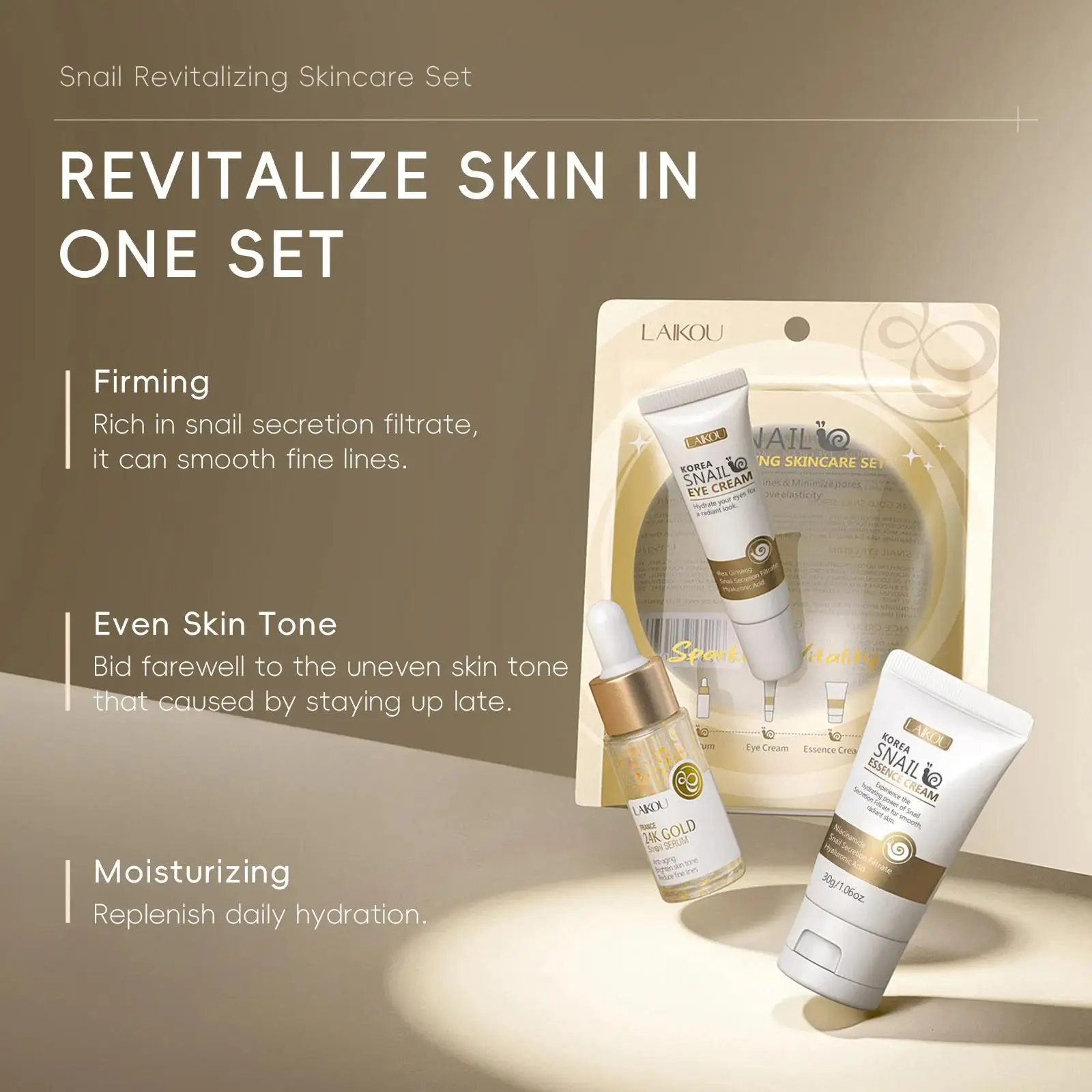 Sérum réparateur d'escargot do - Luxury Skincare Set avis et prix