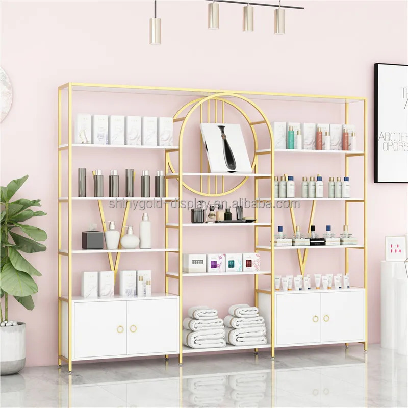 Étagère de présentation de pro - Luxury Gold Skincare avis et prix