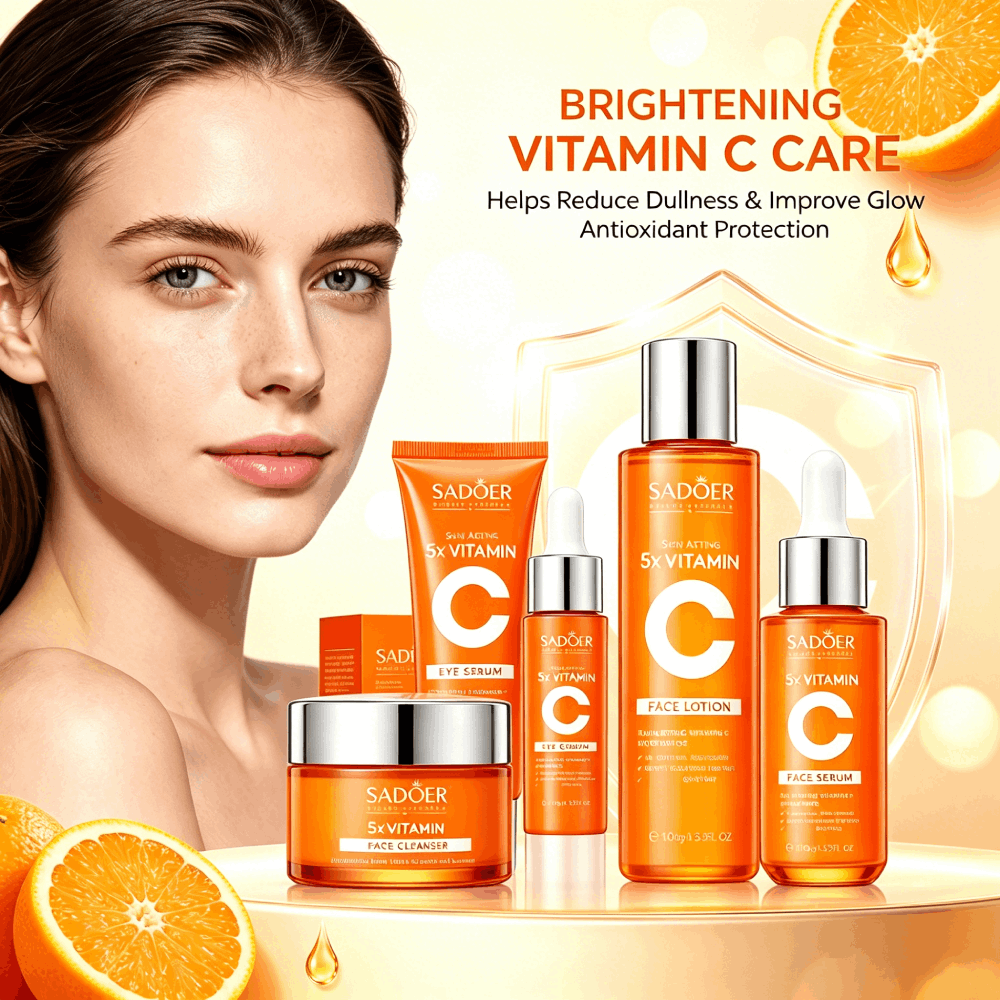 SADOER Kit de Soins Visage 5X  - Luxury Skincare Set avis et prix