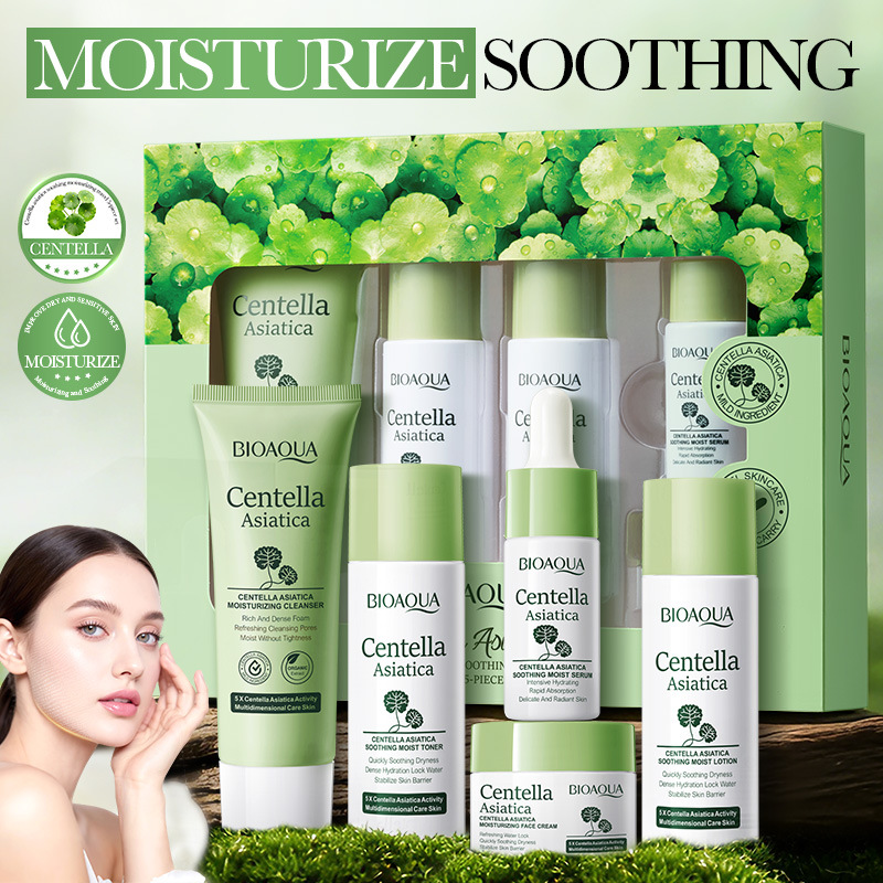 5 pièces/ensemble BIOAQUA Cent - Luxury Skincare Set avis et prix