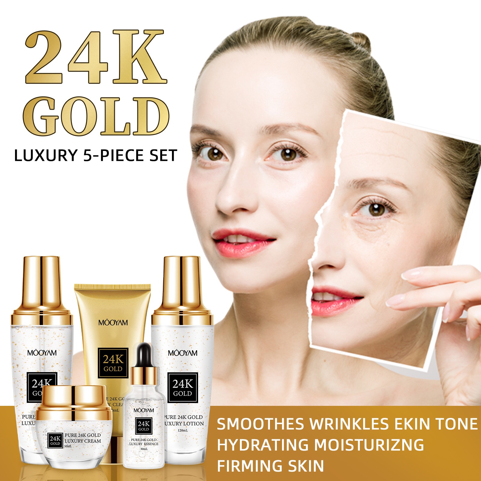 Ensemble hydratant de luxe en  - Luxury Skincare Set avis et prix