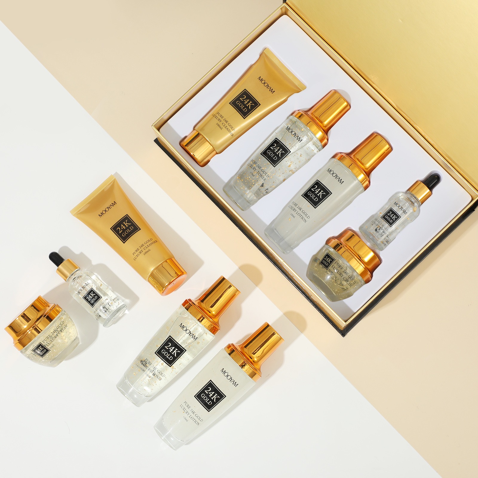Ensemble hydratant de luxe en  - Luxury Skincare Set avis et prix