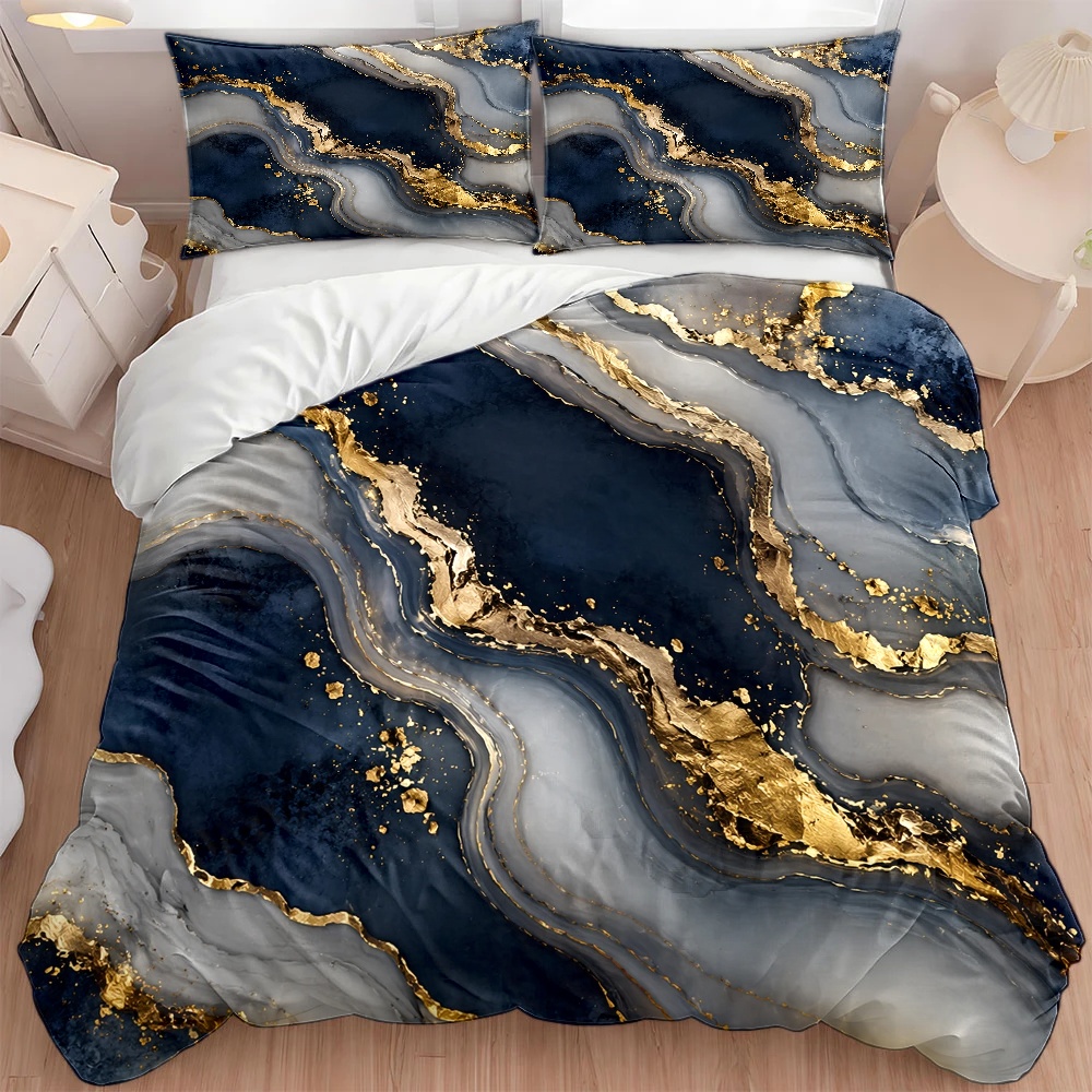 Ensemble de housse de couette  - Luxury Gold Skincare avis et prix