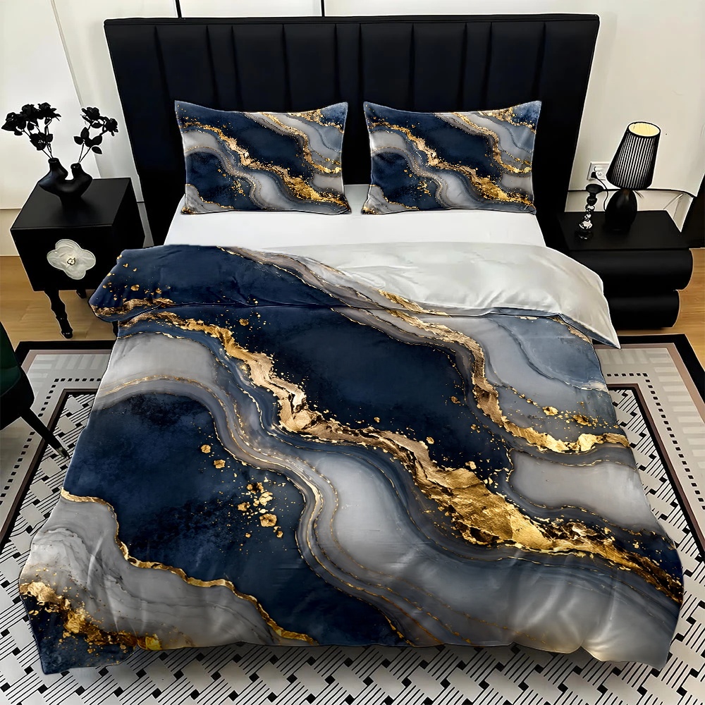 Ensemble de housse de couette  - Luxury Gold Skincare avis et prix