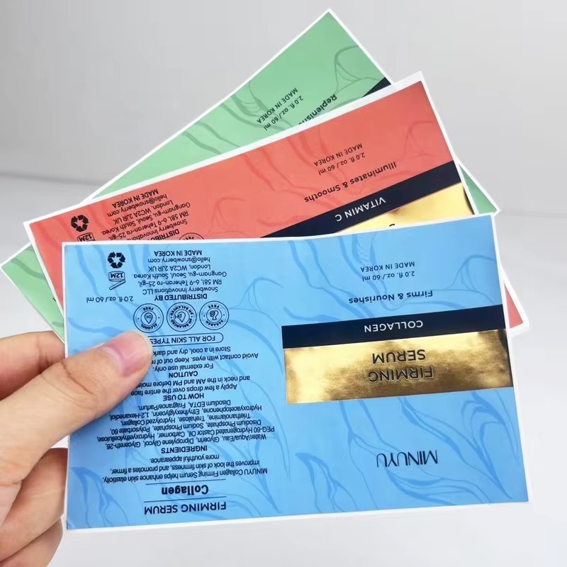 Autocollants biodégradables im - Luxury Gold Skincare avis et prix